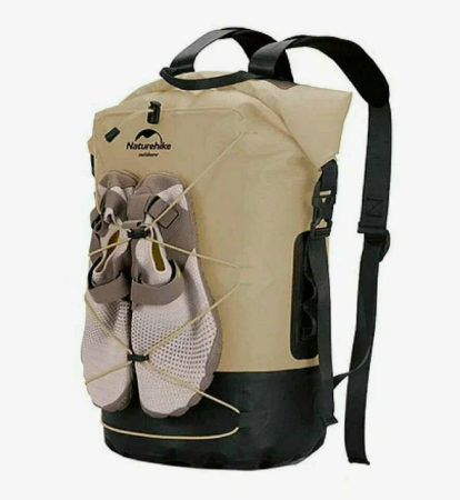 Рюкзак туристический Naturehike 30л, ПВХ, хаки