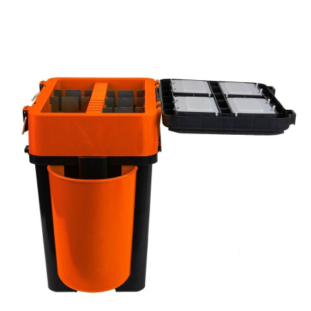 Ящик рыболовный зимний HELIOS FishBox (19л), оранжевый