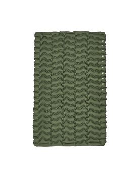 Коврик надувной Naturehike FC01 200х125х6,5 см, двойной, зелёный