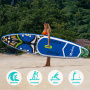 Сапборд надувной Feath-R-Lite MONKEY 335x83x15 см, синий