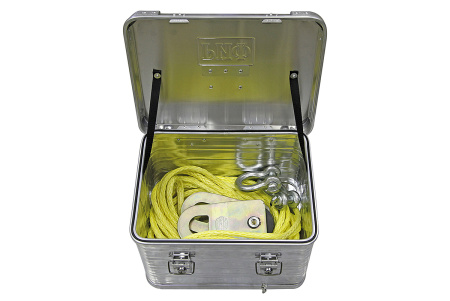 Ящик алюминиевый РИФ с замком 432х335х277 мм (ДхШхВ)