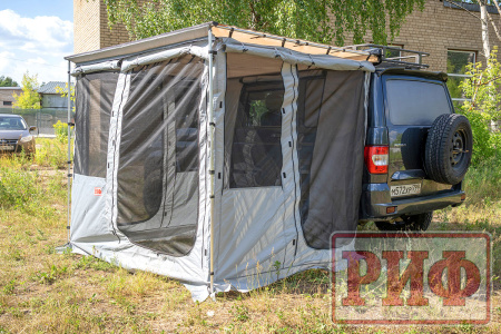 Стенки к автомобильной маркизе (тамбур) РИФ 2,5х2 м