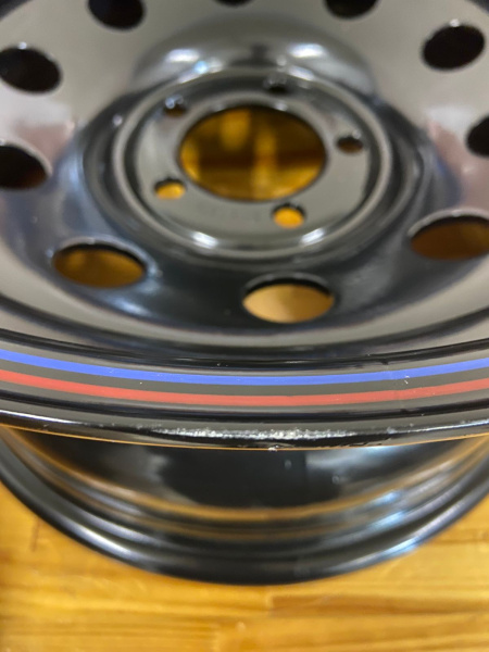 2 Диск усиленный JEEP стальной черный 5х114,3 8xR16 d84 ET-19 (уценка)