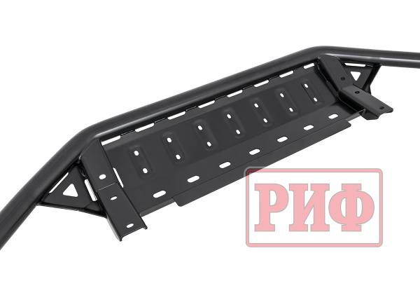 Бампер РИФ силовой передний TLC Prado 150 2017+ c защитой радиатора