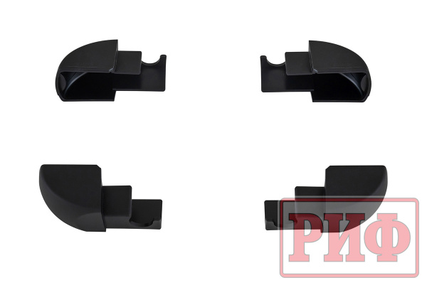 Багажник экспедиционный (платформа) алюминиевый РИФ 1150x2080 мм для Mitsubishi Pajero IV (с крепежом)