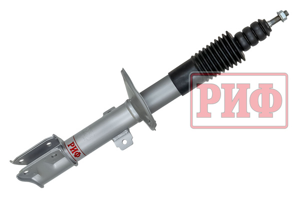 Амортизатор усиленный РИФ передний газовый Renault Duster (2010-2022), Nissan Terrano 2014+ 4х4 штатный и лифт 0-40 мм
