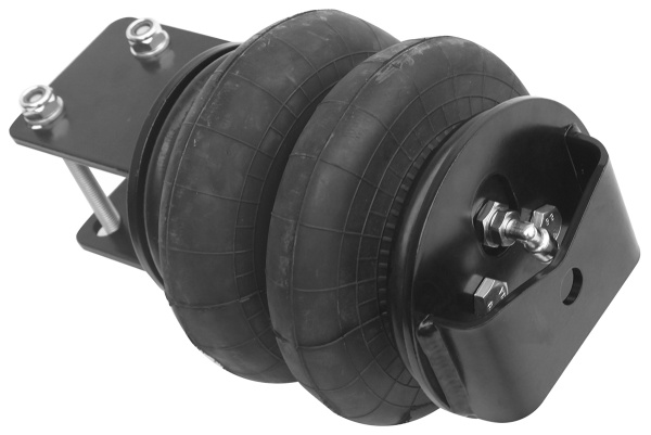 Пневмоподвеска РИФ для Mitsubishi L200 2005-2015 на задний мост для лифтованной подвески 50 мм