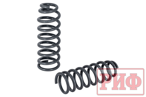 Пружины РИФ передние усиленные штатные SsangYong Rexton 3 мост и XVT (после 2012 г), +50 кг
