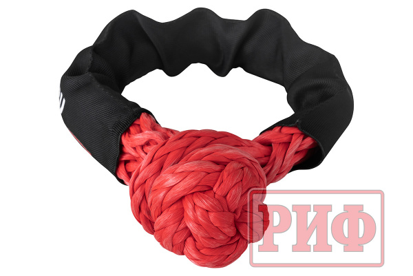 Софт-шакл РИФ 7 мм, красный, в чехле