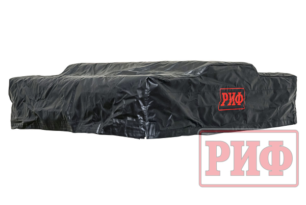 1 Палатка на крышу автомобиля РИФ Soft RT02-180 PRO, тент серый, 400 гр., 180х(240+70)х115 см