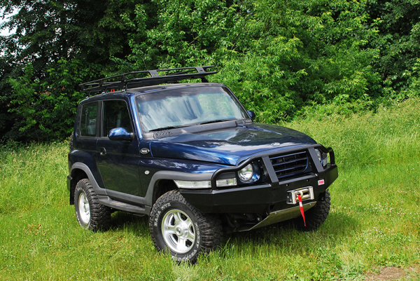 Бампер РИФ передний TAGAZ Tiger с кенгурином