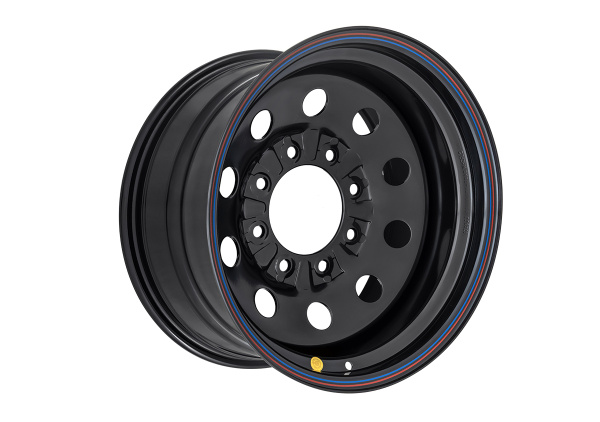 Диск усиленный Ford F250 стальной черный 8x170 9xR17 d124.7 ET-20 (уценка)