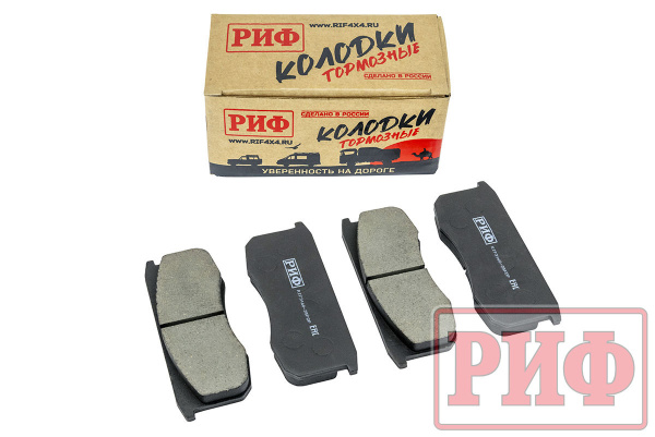 Колодки тормозные передние РИФ УАЗ Хантер, Патриот, Буханка (3160-3501090) Колодки тормозные передние РИФ УАЗ Хантер, Патриот, Буханка (3160-3501090)