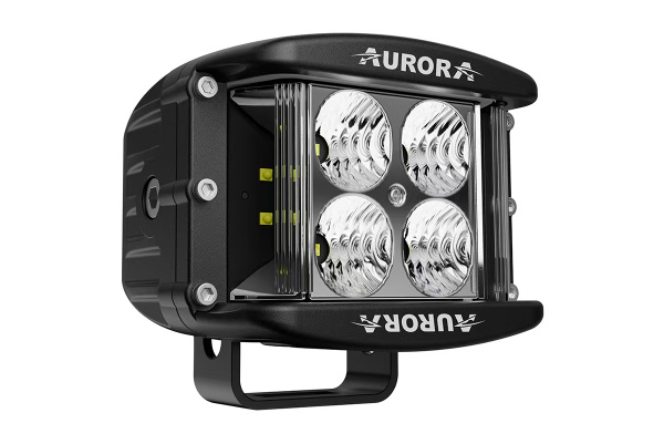 Светодиодные фары рабочего света AURORA 102x76 мм 40W (комплект 2 шт)