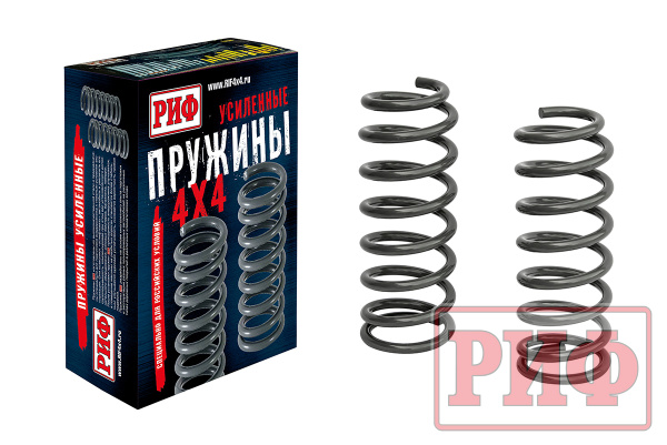 Пружины РИФ задние Toyota LC 80/105 +200 кг лифт 4 Пружины РИФ задние Toyota LC 80/105 +200 кг лифт 4
