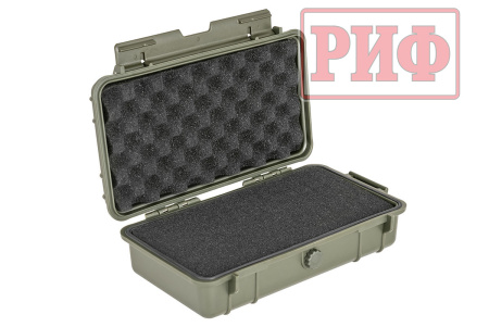 Кейс защитный ударопрочный РИФ 237x137х70 мм IP67, цвет Хаки
