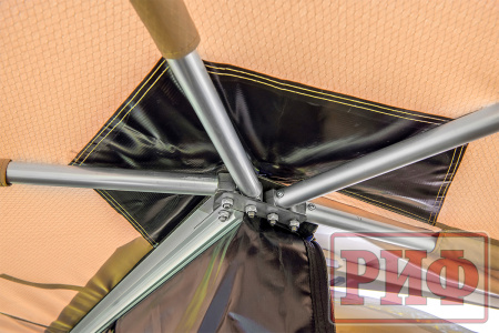 Маркиза автомобильная РИФ веерная 3,0х3,0 м (левая)