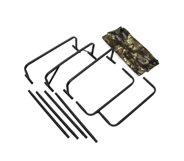 Раскладушка туристическая в чехле "Т.И.Ш.Ь 2", 1700х700х230 мм, макс. нагрузка 150 кг, КМФ