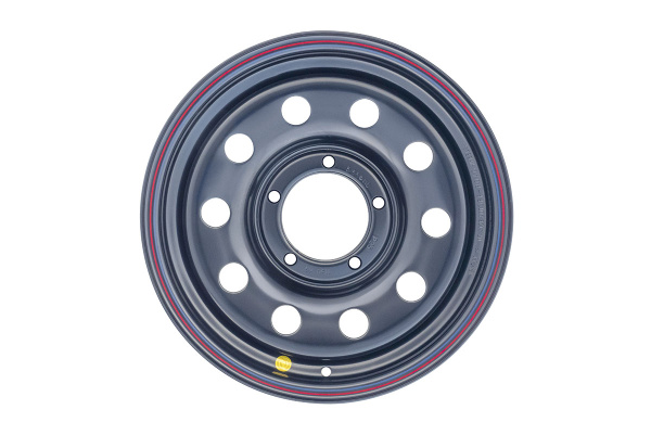 Диск усиленный УАЗ стальной черный 5x139,7 7xR16 d110 ET+25 Диск усиленный УАЗ стальной черный 5x139,7 7xR16 d110 ET+25