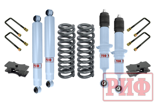 Лифт-комплект РИФ лайт газовый Toyota Hilux 2015+ лифт 40 мм