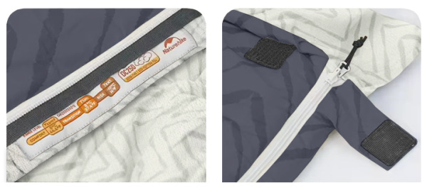 1 Мешок спальный Naturehike Shanmi, 210х80см, (ТК: +13C), (правый), синий 1 Мешок спальный Naturehike Shanmi, 210х80см, (ТК: +13C), (правый), синий