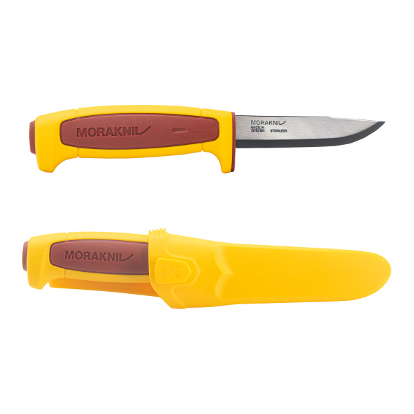 Нож MORAKNIV Basic 546 лимитированный 2023, длина клинка 91 мм, желтый Нож MORAKNIV Basic 546 лимитированный 2023, длина клинка 91 мм, желтый