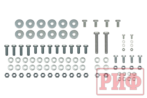 Бампер РИФ силовой передний JAC T6, SOLLERS ST6 под штатные фары, с центральной защитной дугой, стандарт