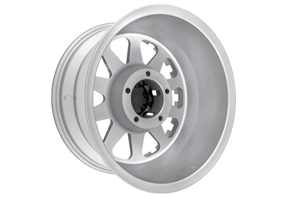 Диск УАЗ литой серебристый 5x139,7 8,5xR17 d110,5 ET-12 (продаются по 4 шт.)