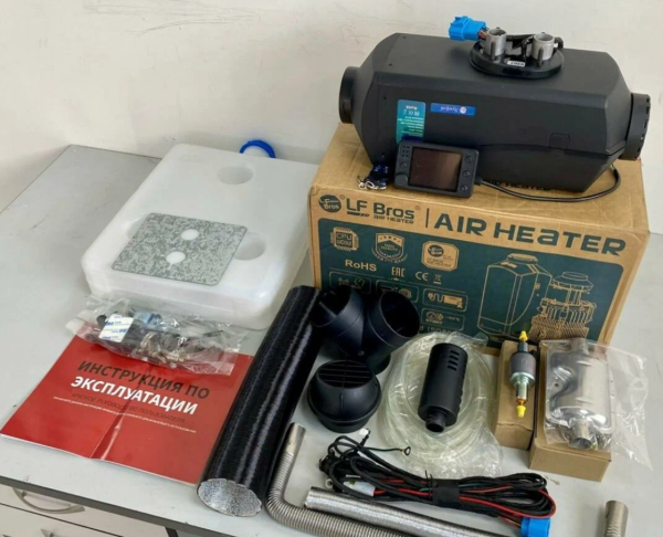 Отопитель воздушный автономный Лунфэй 12V/2кВт, дизель