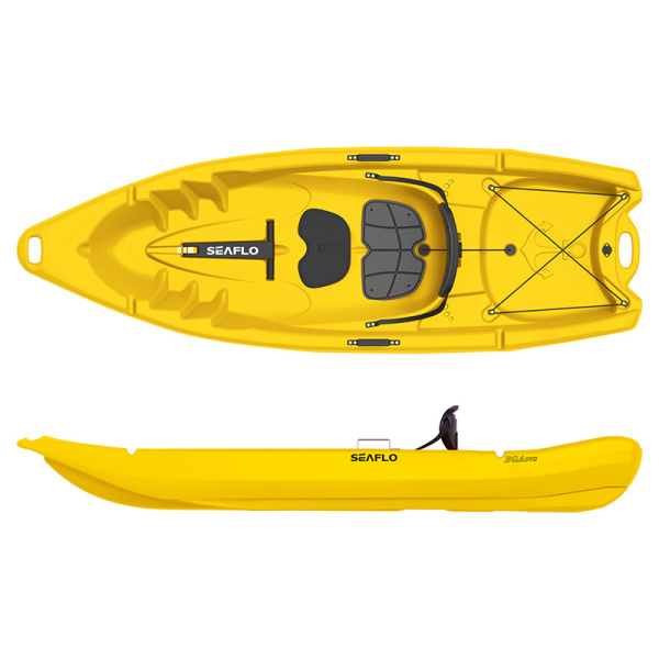 Каяк SEAFLO Explorer S семейный 1+1, 7,8 (237,5 см), тип Sit-On-Top, желтый
