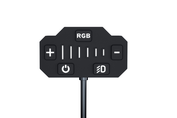 Светодиодная фара комбинированного света AURORA 254 мм 124W LED (серия RGB)