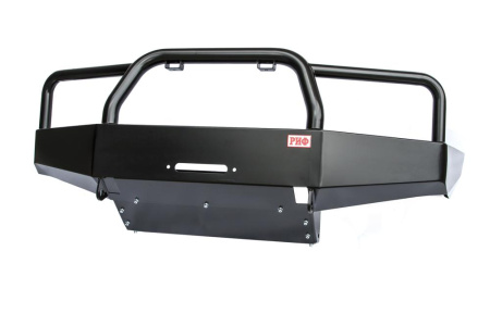 Бампер РИФ передний Nissan Patrol Y61 -2004 с кенгурином