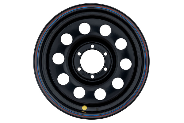 Диск усиленный Тойота Ниссан стальной черный 6x139,7 8xR17 d110 ET+15