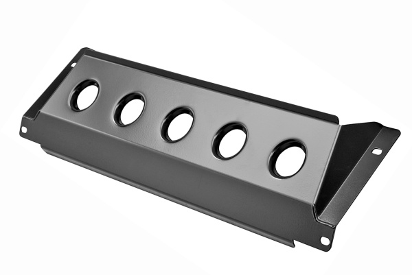 Защита радиатора под бампер РИФ для Toyota Land Cruiser 100 сталь