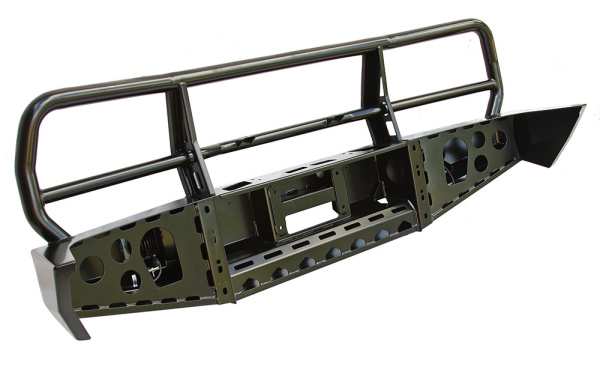 Бампер РИФ передний Toyota LC80 с доп. фарами