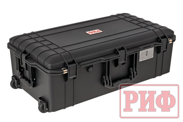 Кейс защитный ударопрочный РИФ 609х478х334 мм IP67 на колесах с телескопической ручкой
