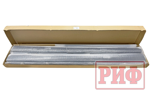 Багажник экспедиционный (платформа) алюминиевый РИФ 1150x2080 мм для Toyota Land Cruiser Prado 150 (с крепежом)