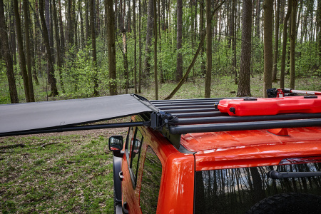 Маркиза автомобильная РИФ 2,5х2,5 м, черная