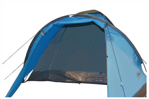 Палатка High Peak Ontario 3 305х180х120 см. (Синий/серый)