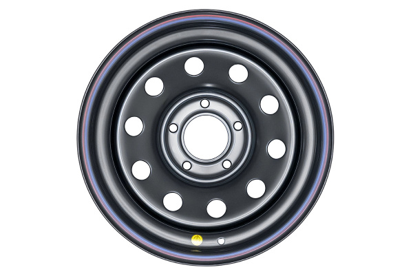 Диск Мерседес крашеный черный 5х130 8xR16