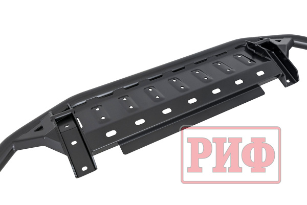 Бампер РИФ силовой передний/защита штатного бампера Toyota Land Cruiser Prado 150 2013-2017 c защитой радиатора