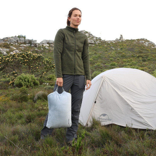 Мешок спальный Naturehike Songrong 225х80 см, (правый) (ТК: +15C), серый