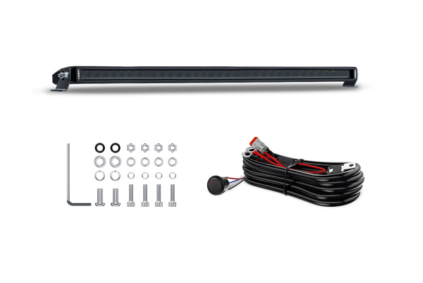 Светодиодная фара водительского света AURORA 1270 мм 250W с RGB подсветкой