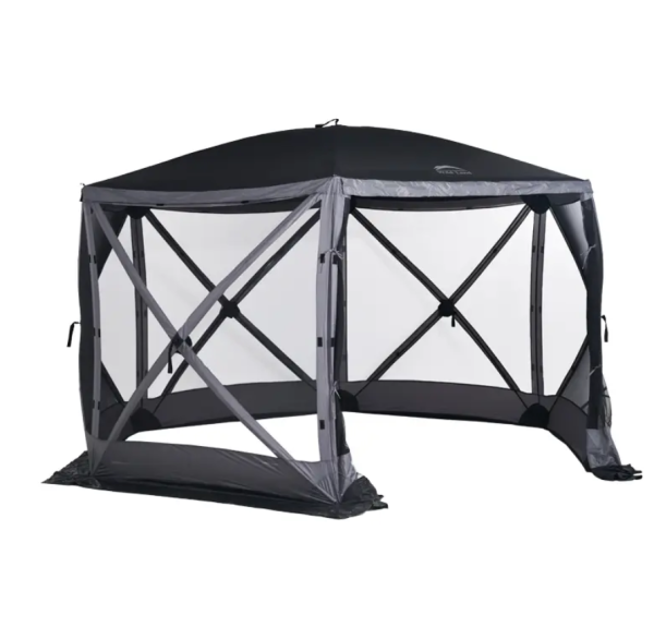 Шатер Wild Land Hub screen house 600, черно-серый