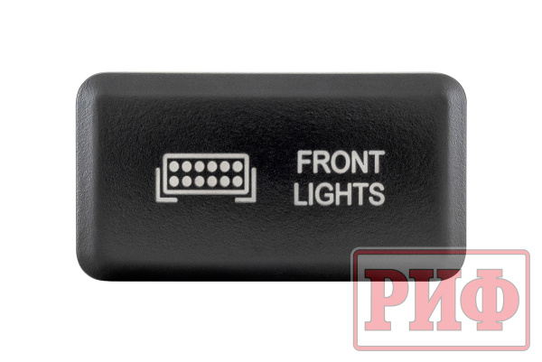 Кнопка ВКЛ/ВЫКЛ, белый, FRONT LIGHTS TOYOTA 40x20 горизонтальная Кнопка ВКЛ/ВЫКЛ, белый, FRONT LIGHTS TOYOTA 40x20 горизонтальная