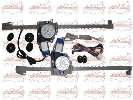 Электростеклоподъемники УАЗ 452 "Гранат" (установочный комплект)