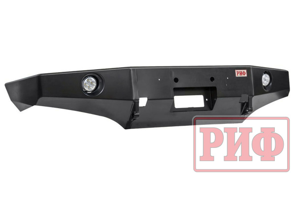Бампер РИФ передний Toyota LC105 с доп. фарами без кенгурина