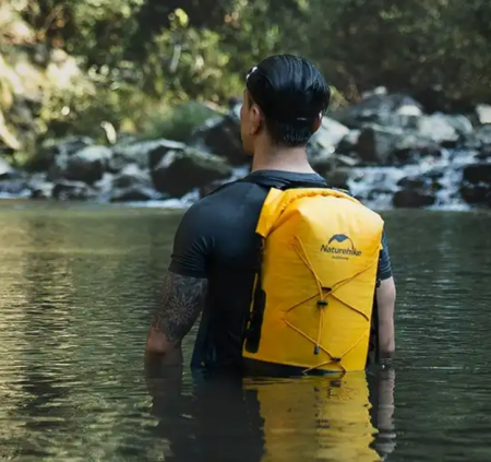 Рюкзак туристический Naturehike 30 л, ПВХ, хаки