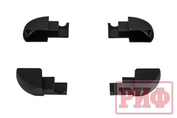 Багажник экспедиционный (платформа) алюминиевый РИФ 1600x2080 мм для ГАЗ Соболь NN Минивэн (с крепежом)