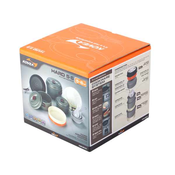 Набор посуды Kovea Hard 56 5-6 персон